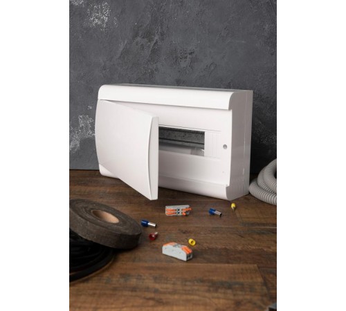 Щит распределительный навесной ЩРН-П-15 "SlimBox" белая дверца IP41 PROxima  sb-n-15w  EKF