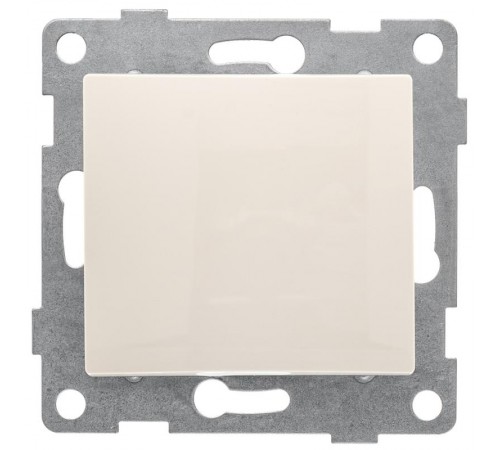 Bravo Выключатель 1кл. самовозвратный, СУ , 10А, 250В, беж  С10В6-003  GUSI Electric