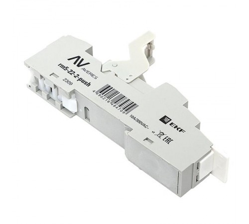 Разъем для реле РM5 22/2 Push-in  rm5-22-2-push   EKF