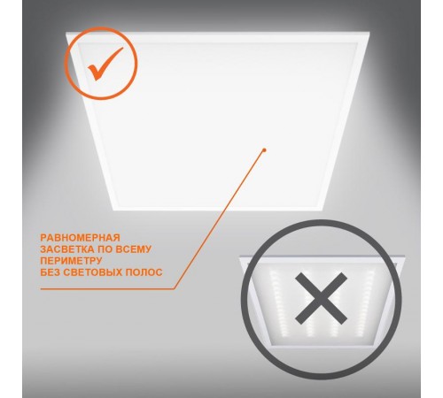 Панель светодиодная ECO CLASS  PANEL 600 36W 840  4000К 3240Lm IP40  4058075386648  LEDVANCE