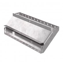 Угол вертикальный внутренний 90 градусов с крышкой Стандарт 600х80   PR16.0608  Промрукав