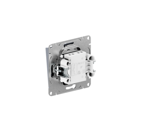 Механизм выключателя, одноклавишный, алюминий Эпика EKF  UP1-SWA-10  EKF