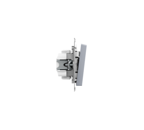 Механизм выключателя, одноклавишный, алюминий Эпика EKF  UP1-SWA-10  EKF