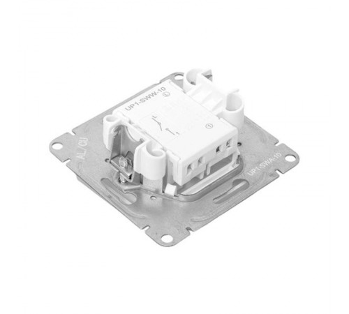 Механизм выключателя, одноклавишный, алюминий Эпика EKF  UP1-SWA-10  EKF