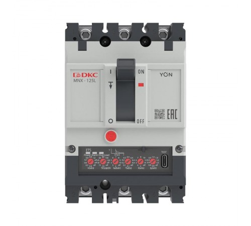 Авт. выкл. YON pro MNX125L 3P 63A 70kA при AC415V расц. ETS  MNX125L3PETS0063  DKC