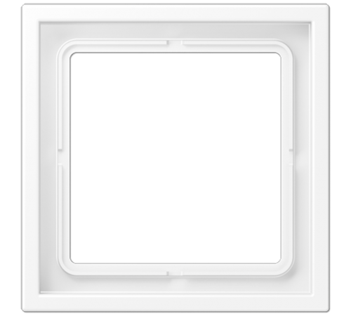 Рамка 1 пост; термопласт; белый матовый  LSZ981BFWWM  Jung