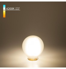 Лампа светодиодная Mini Classic F 6W 4200K E14 (G45 белый матовый)  a038688  Elektrostandard