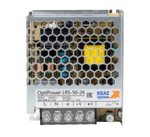 Блок питания панельный OptiPower LRS 50-24 2.2A  328872  КЭАЗ