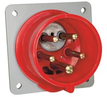 Вилка панельная с фазоинвертором 416BUFV6,16А, 3P+N+E, IP44, 6ч  2CMA168159R1000  ABB