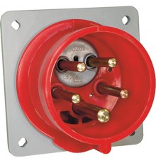 Вилка панельная с фазоинвертором 416BUFV6,16А, 3P+N+E, IP44, 6ч  2CMA168159R1000  ABB