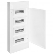 Practibox S Пластиковый щиток Навесной 4X12 Белая дверь  135604  Legrand