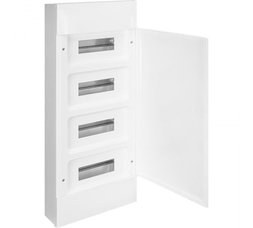 Practibox S Пластиковый щиток Навесной 4X12 Белая дверь  135604  Legrand