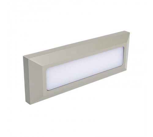 Светильник светодиодный архитектурный ДВУ PST/W S230080 5w 4000K GREY IP65 фасадный  5005617  Jazzway