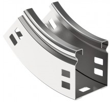 ESCA Поворот плавн. 45град тип В10 50х50мм  CPV51-0-45-050-050  IEK