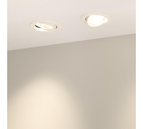 Светильник LTD-POLAR-TURN-R105-10W Warm3000 (WH, 36 deg, 230V) (Arlight, IP20 Пластик, 3 года)  032867  Arlight