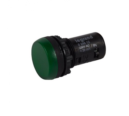 Osmoz индик.монобл. 230В ЗЕЛ.  024612  Legrand