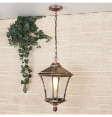 Светильник садово-парковый GLXT-1450H Virgo H черное золото подвесной  a031928  Elektrostandard