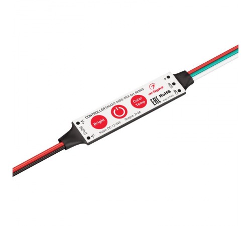 Контроллер SMART-MINI-MIX (12-24V, 2x2A) (Arlight, IP20 Пластик, 5 лет)  031605  Arlight