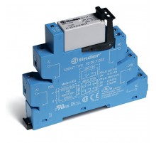 Интерфейсный модуль, электромеханическое реле; 1CO 16A; контакты AgNi; питание 60В DC (чувствит.)  380170600050  Finder