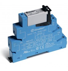Интерфейсный модуль, электромеханическое реле; 1CO 16A; контакты AgNi; питание 60В AC/DC; категория защиты IP20  380100600060  Finder