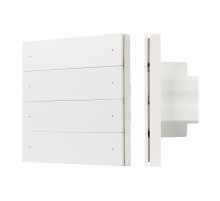 INTELLIGENT ARLIGHT Кнопочная панель SMART-DMX512-801-22-8G-8SC-DIM-IN White (230V, 2.4G) (IARL, IP20 Пластик, 5 лет)  037334  Arlight