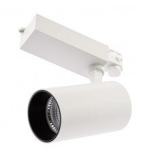 Светильник светодиодный трековый трёхфазный SТR-30-36-30K-W40 узкий луч 3000K белый  Б0049774  ЭРА