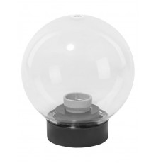 Светильник НТУ 03- 60-161 шар d=160 мм IP54 (прозрачный ПММА, основание плоское ПК, Е27)  SQ0330-0625  TDM