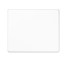 Одинарная клавиша для балансирных механизмов выключателей (кнопок), в комплекте с SL90HP (крепежный элемент); металл; белый; SL500  SL590WW  Jung