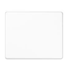 Одинарная клавиша для балансирных механизмов выключателей (кнопок), в комплекте с SL90HP (крепежный элемент); металл; белый; SL500  SL590WW  Jung