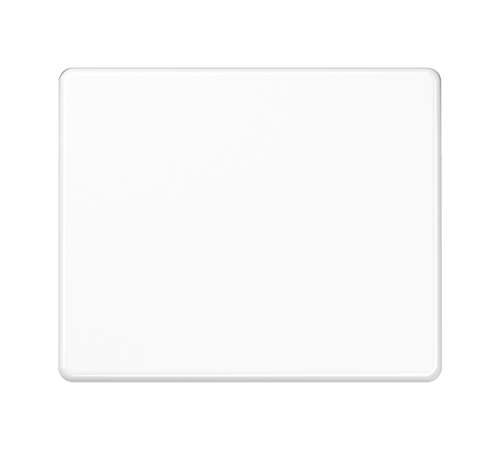 Одинарная клавиша для балансирных механизмов выключателей (кнопок), в комплекте с SL90HP (крепежный элемент); металл; белый; SL500  SL590WW  Jung