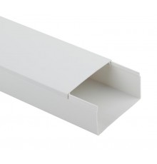 KK-W-80-60 Кабель-канал ЭРА 80x60 белый (18м.)  Б0031141  ЭРА