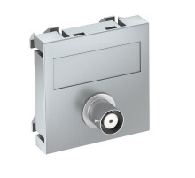 Мультимедийная рамка Video-BNC Modul45 (серебристый) (MTG-BC F AL1)  6105024  OBO Bettermann