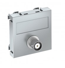 Мультимедийная рамка Video-BNC Modul45 (серебристый) (MTG-BC F AL1)  6105024  OBO Bettermann