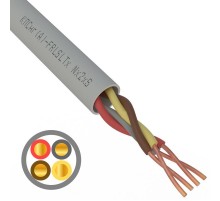 Кабель огнестойкий REXANT КПСнг(А)-FRLSLTx 2x2x0,75 мм, бухта 200 м 01-4938  REXANT