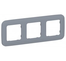 FLITE Artistic Рамка 3-ая РУ-3-А-ФлМ маренго  FI-M32-31-20-K35  IEK