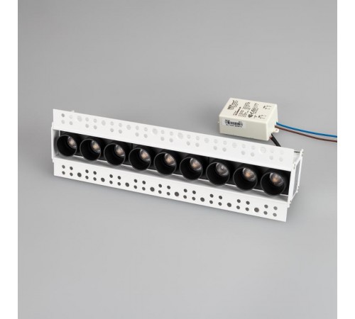 Светильник MS-ORIENT-BUILT-TRIMLESS-TC-S38x277-20W Day4000 (WH-BK, 30 deg, 230V) (Arlight, IP20 Металл, 5 лет)  032226  Arlight