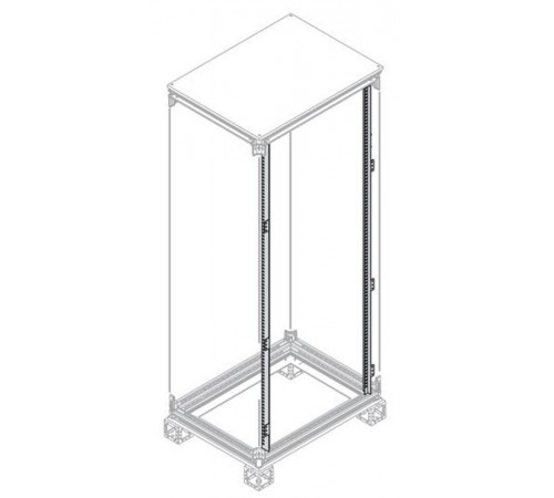 Стойки для фиксации мод панелей H=2000мм(2шт)  EH2000  ABB