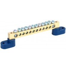 Шина N ноль на 2-угловых изоляторах ШНИ-8х12-12-У2-С  YNN10-812-12C2-K07  IEK