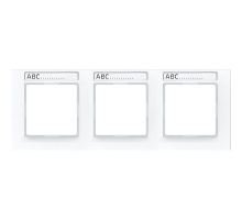 Рамка 3-кратная AC5830BFNAWW Jung