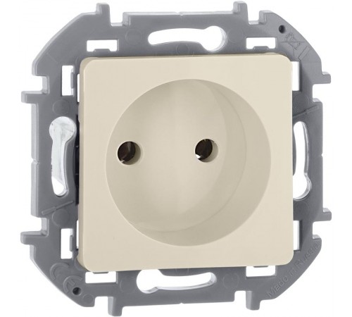 Inspiria Слоновая кость Розетка без заземления С/У без рамки  673711  Legrand