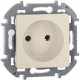 Inspiria Слоновая кость Розетка без заземления С/У без рамки  673711  Legrand