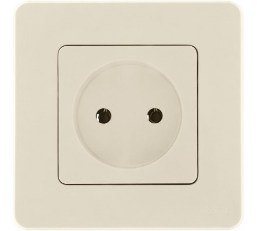 Inspiria Слоновая кость Розетка без заземления С/У без рамки  673711  Legrand