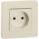 Inspiria Слоновая кость Розетка без заземления С/У без рамки  673711  Legrand