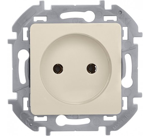 Inspiria Слоновая кость Розетка без заземления С/У без рамки  673711  Legrand