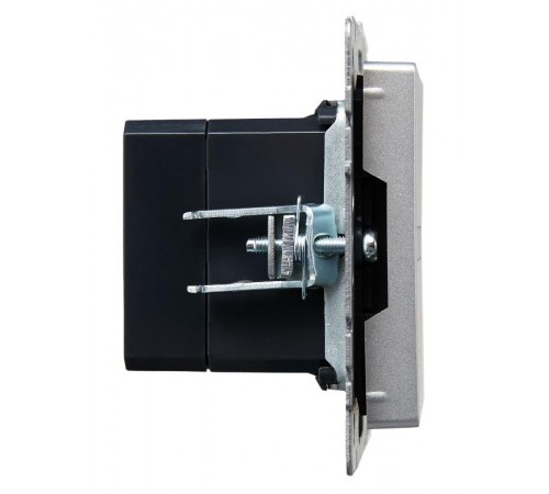 BRITE Розетка USB A+A 3,1А РЮ10-1-БрА алюминий  BR-U21-D31-K47  IEK