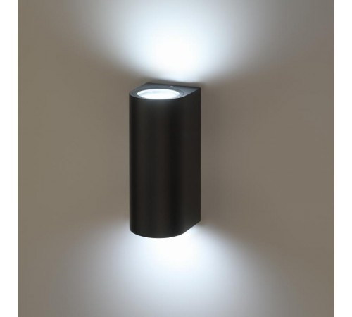 Декоративная подсветка WL39 GR MR16/GU10 (2 шт.), серый, для интерьера, фасадов зданий  Б0054413  ЭРА