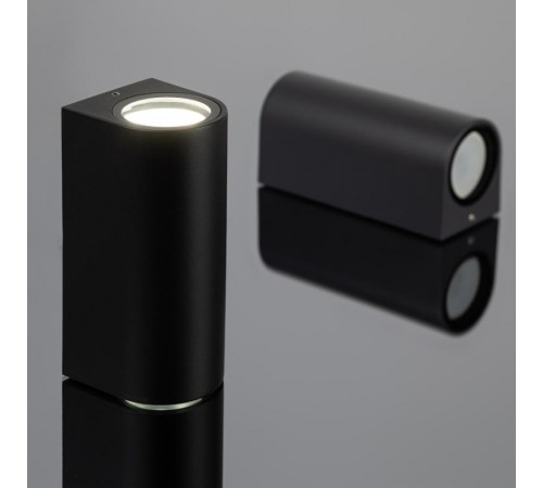 Декоративная подсветка WL39 GR MR16/GU10 (2 шт.), серый, для интерьера, фасадов зданий  Б0054413  ЭРА