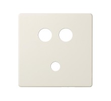 Simon 82 Накладка для коннектора мини-джек + 2RCA, S82, S82N, S82 Detail, слоновая кость  8201092-031  Simon