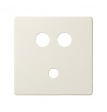 Simon 82 Накладка для коннектора мини-джек + 2RCA, S82, S82N, S82 Detail, слоновая кость  8201092-031  Simon