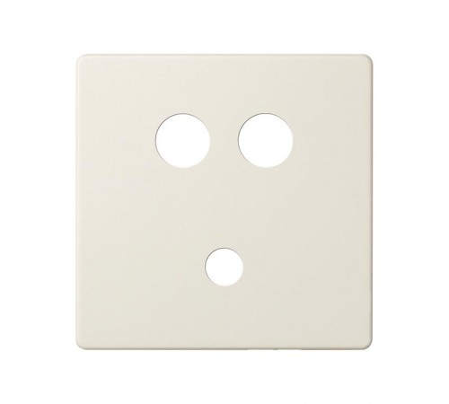 Simon 82 Накладка для коннектора мини-джек + 2RCA, S82, S82N, S82 Detail, слоновая кость  8201092-031  Simon